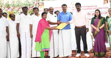 மக்கள் தொடர்பு  திட்ட  முகாமில் க.தர்ப்பகராஜ்