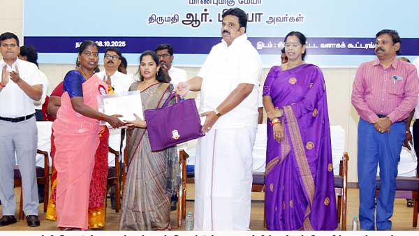 A new livelihood scheme for flower collectors.. Mayor Priya has issued work appointment orders!
