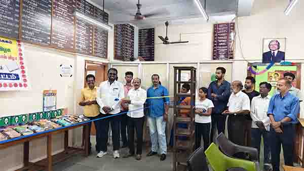 58வதுதேசியநூலக நிறைவுவிழாவில் Dr.ராஜேந்திரன்