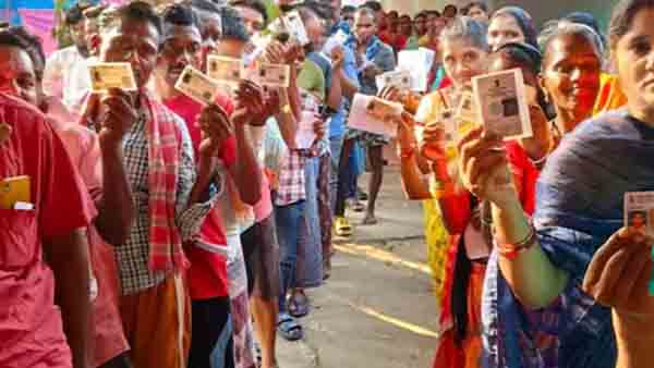 பீகார் முதல்கட்ட தேர்தல்..விறு விறு வாக்கு பதிவு!