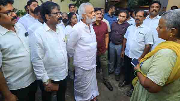 அமைச்சர் பி.கே.சேகர்பாபு அவர்கள் நேரில் ஆய்வு