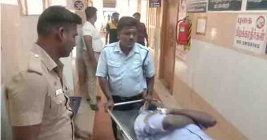 போக்ஸோவில் கைதானவா்கோர்ட்டில் தப்பிக்கமுயற்சி