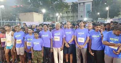 ஈரோடு மாரத்தான் ஓட்டத்தில் 5500க்கும் மேற்பட்டோர்