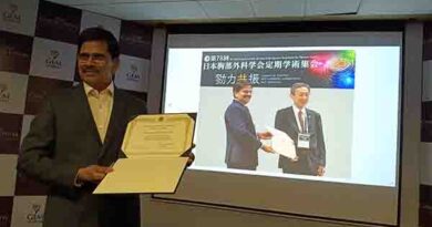 ஜெம் மருத்துவமனைடாக்டர்பழனிவேலுவுக்கு பாராட்டு