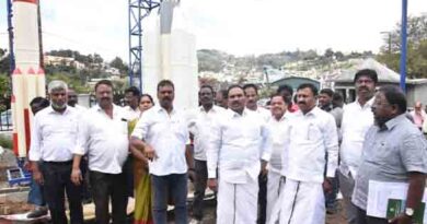 நீலகிரியில் கடைகளின் கட்டுமானபணி ஆய்வு