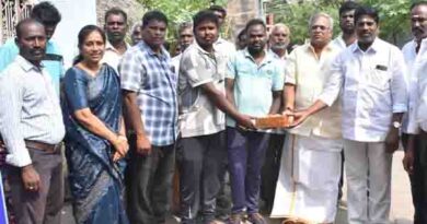 புதுச்சேரி மணவெளி தொகுதியில் சிமெண்ட் சாலை