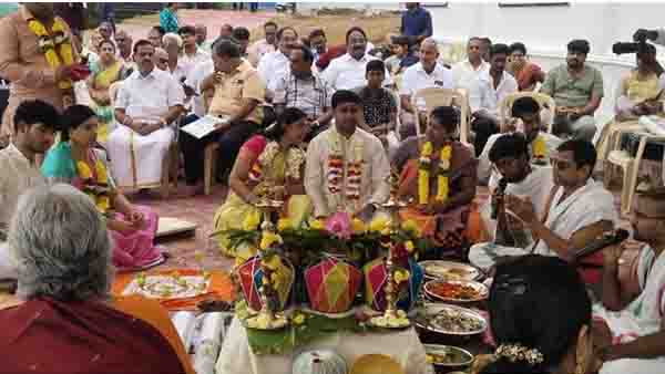 சேலம் புதிய கிங் பேலஸ்அப்பார்ட்மெண்ட் பூமி பூஜை