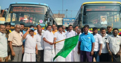 புதிய பேருந்துகள் துவக்க விழா