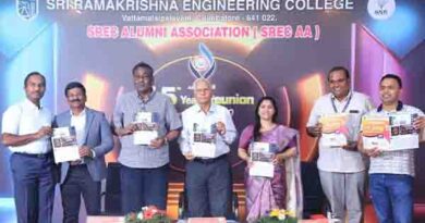 ஸ்ரீராமகிருஷ்ணா கல்லூரி மாணவர்கள் சந்திப்பு