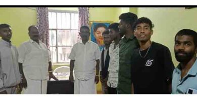 கோத்தகிரி பகுதியில் மாபெரும் கைப்பந்து போட்டி