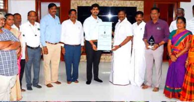 திருவள்ளூர்தமிழ்நாடு-தேசிய அளவில் சிறந்த ஊராட்சி