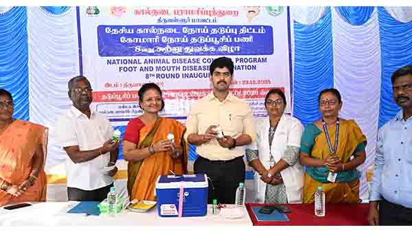 கோமாரிநோய்தடுப்பூசிமுகாமினைமு.பிரதாப்திறந்துவைத்தார்