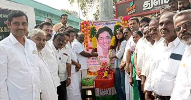 மறைந்த ஈவெராவின் 3-ம் ஆண்டு நினைவு தினஅஞ்சலி