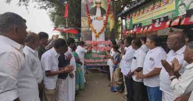 துடியலூரில் MGR-ன் 109 வது பிறந்தநாள் விழா