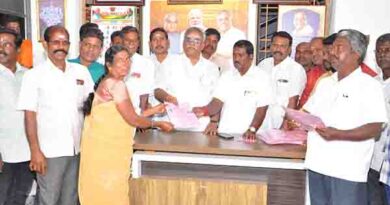 வீடு கட்ட 96 பேருக்கு ரூ-96 லட்சம் நிதிக்கான அரசாணை