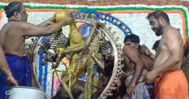 வடாரண்யேஸ்வரர் கோவிலில் ஆருத்ரா அபிஷேகம்