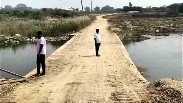 கொசஸ்தலையாற்றின் மேம்பாலபணிகள் துவங்கியது