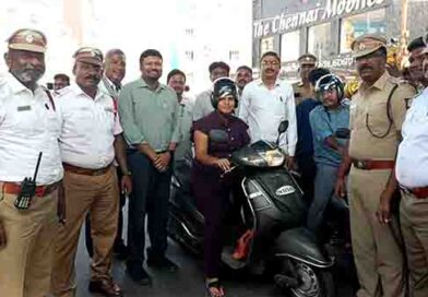 ஈரோடு சாலை பாதுகாப்பு விழிப்புணர்வு பேரணி