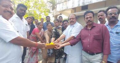 புதுச்சேரி உப்பளம் தொகுதியில் சிமெண்ட் சாலை பூமிபூஜை