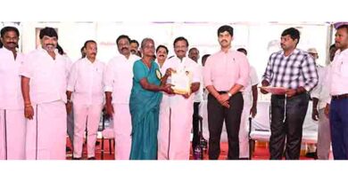 வீட்டுமனை பட்டாஅமைச்சர் சா.மு.நாசர் வழங்கினார்