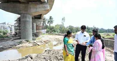 வளர்ச்சிதிட்ட பணி ஆட்சியர்மு.பிரதாப் நேரில்ஆய்வு