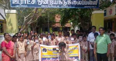 மெட்டில்பட்டி அரசு பள்ளி மாணவர்களுக்கு டெலஸ்கோப் பயிற்சி