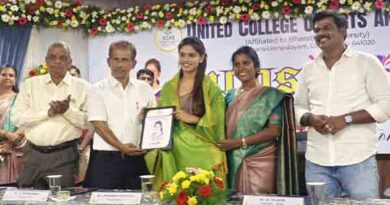 யுனைடெட் கலை மற்றும் அறிவியல் கல்லூரியில் விழா