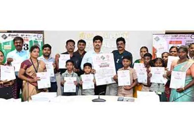 திருவள்ளூரில் 100 சதவிகித வாக்குப்பதிவு உறுதிமொழி