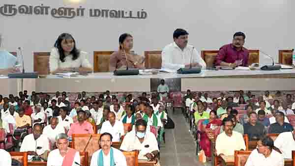 வேளாண்மை & உழவர் நலத்துறை விவசாயிகள்கூட்டம்