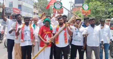 நாம்தமிழர்கட்சி வேட்பாளர்செந்தில்குமார் மனுதாக்கல்