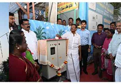 தெருமின் விளக்குகள் சா.மு.நாசர் தொடங்கி வைத்தார்