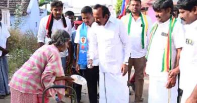 சு.முத்துசாமிஅவர்கள் சூரம்பட்டியில்வாக்குசேகரித்தார்