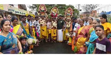 கோவையில் நடைபெற்ற சித்திரை திருவிழா