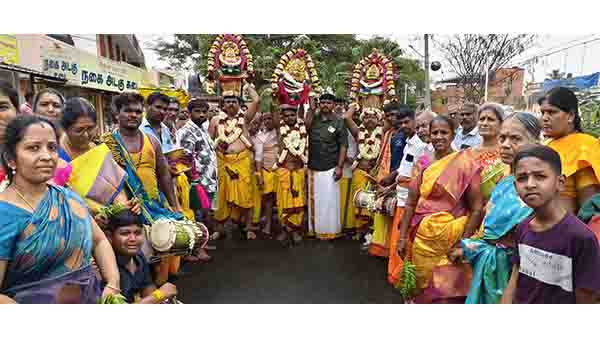 கோவையில் நடைபெற்ற சித்திரை திருவிழா