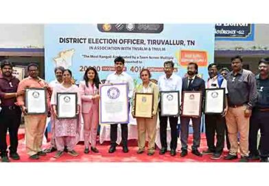 தமிழன் புக் ஆஃப் ரெக்கார்ட்ஸால் அங்கீகாரம்