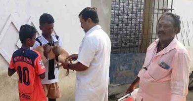 தெருநாய்8 பேரை கடித்த45 தெரு நாய்களுக்கு தடுப்பூசி