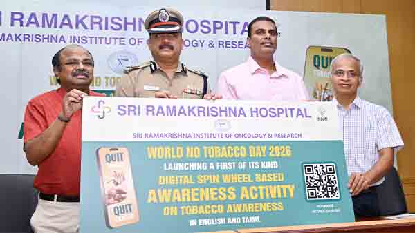 கோவையில் புற்றுநோய் குறித்து விழிப்புணர்வு