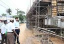 முதலமைச்சரின் சிறு விளையாட்டு அரங்க கட்டுமானபணி