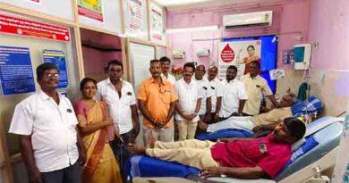 அண்ணாமலையின் பிறந்தநாளை முன்னிட்டு ரத்ததானம்