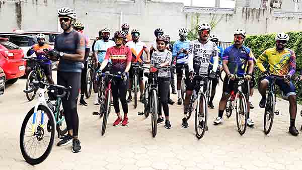 கோவை சைக்கிள் விழிப்புணர்வு நிகழ்ச்சி