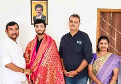 கோவையில் அமைச்சரை சந்தித்த மாணவன்