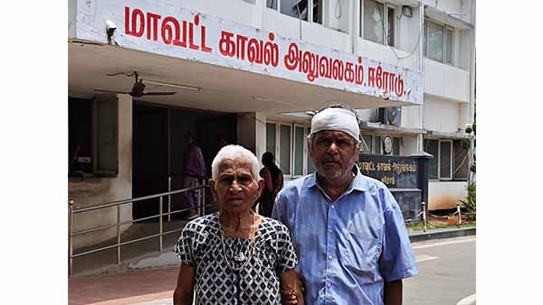 ஈரோட்டில் சொத்து தகராறில்பாதுகாப்பு கோரிமுதியவர் மனு