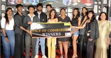 கோவையில் நடைபெற்ற அழகி போட்டி