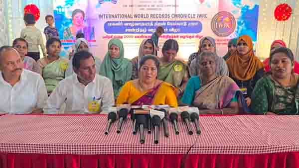 கோவையில் பெண்கள் செய்த சாதனை கோவையில் பெண்கள் செய்த சாதனை