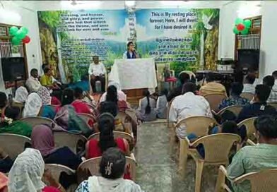 கோவையில் நடைபெற்ற சிறப்பு ஆராதனை கோவையில் நடைபெற்ற சிறப்பு ஆராதனை